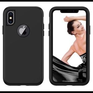 iPhone XS Max dual layer armor Shock defender case